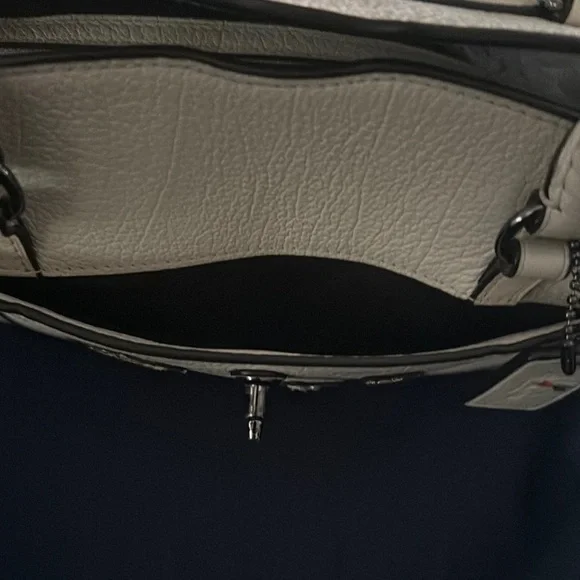 Coach Y2K Mercer Off-White Satchel with Playful Patches. Very Rare EUC - Picture 7 of 10